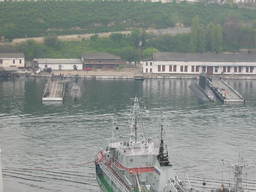 Okręty podwodne w porcie w Sewastopolu