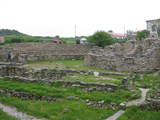 Ruiny teatru w Chersonezie Taurydzkim w Sewastopolu
