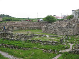 Ruiny teatru w Chersonezie Taurydzkim w Sewastopolu