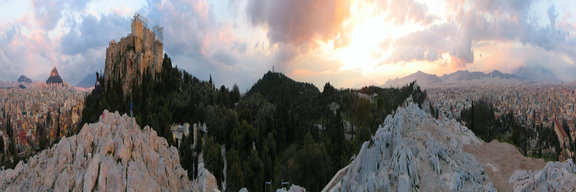 Panorama Akropolu