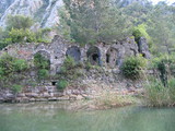 Ruiny w Olympos