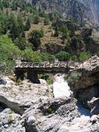 Most przy opuszczonej wiosce Samaria
