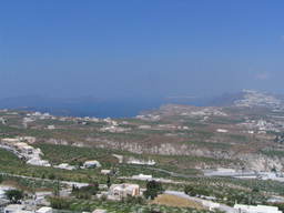 Panorama Santorini z Pyrgos