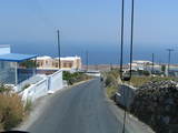 Droga z Pyrgos do Oia