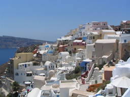 Oia na Santorini