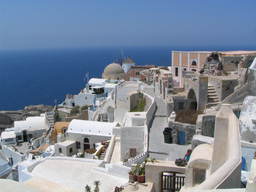 Oia na Santorini