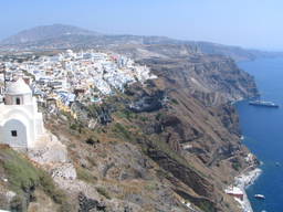 Fira na Santorini