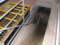 Zejście do szybu w obiekcie 717