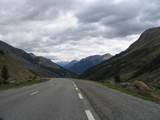 Zjazd z przełęczy Galibier