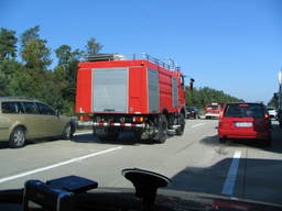 Wypadek na autostradzie