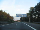 Rozjazd na autostradzie przed Berlinem