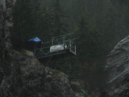 Instalacja do bungee w Gletscherschlucht