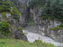 Wąwóz Gletscherschlucht w Grindelwaldzie