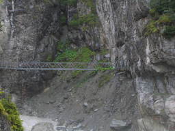 Wąwóz Gletscherschlucht w Grindelwaldzie