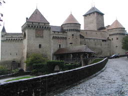 Zamek Chillon w Montreux