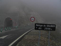 Tunel pod przełęczą Galibier