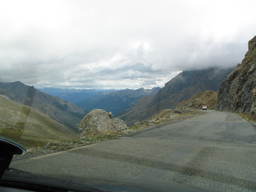 Zjazd z przełęczy Galibier