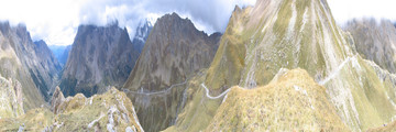 Zjazd z przełęczy Galibier