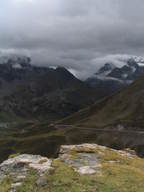 Zjazd z przełęczy Galibier