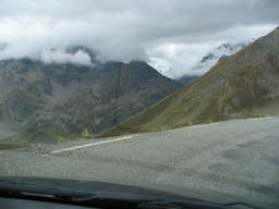 Zjazd z przełęczy Galibier