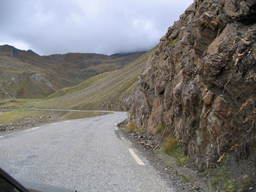 Zjazd z przełęczy Galibier