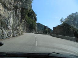 Objazd drogi do Nicei