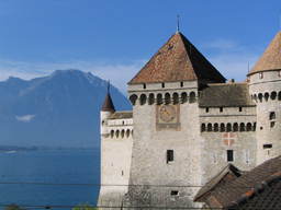 Zamek Chillon w Montreux