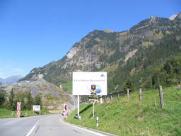 Droga ze stacji Kandersteg
