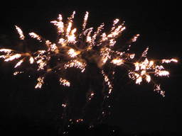 Fajerwerki nad Górą Myślęcińską