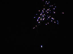 Fajerwerki nad Górą Myślęcińską