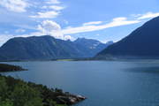 Fiord Romdals niedaleko Andalsnes