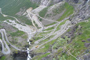 Drabina Trolli (Trollstigen)