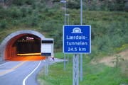 Najdłuższy na świecie tunel Laerdal (24.5km)