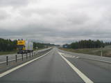 Droga E4 w pólnocnej Szwecji