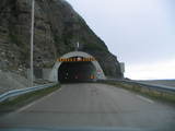 Tunel na drodze E69 na Nordkapp