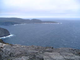 Półwysep Knivskjellodden widziany z Nordkapp