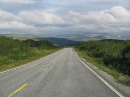 Droga E6 z Nordkapp do Alty