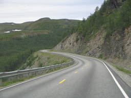 Droga E6 z Nordkapp do Alty