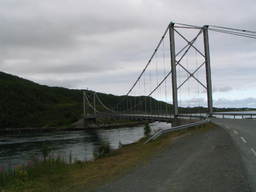 Most w Finnsaeter na drodze 86
