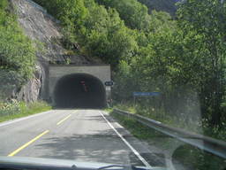 Tunel Daumannsvik na drodze E6