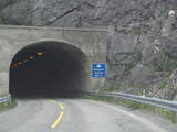 Tunel Skaugvoll na Szlaku Wybrzeża