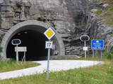 Tunel Storvikskar na Szlaku Wybrzeża