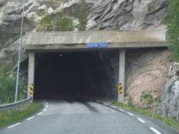 Tunel Gr0ftvika na Szlaku Wybrzeża