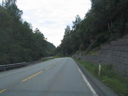 Droga E6 z Mosjoen do Trondheim