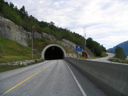 Tunel Oksendals na drodze 62