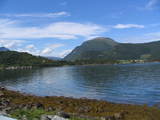 Fiord Romdals niedaleko Andalsnes