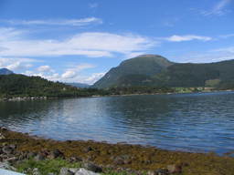 Fiord Romdals niedaleko Andalsnes