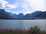 Fiord Romdals niedaleko Andalsnes