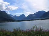 Fiord Romdals niedaleko Andalsnes