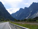 Ściana Trolli (Trollveggen) niedaleko Andalsnes